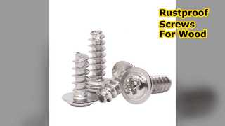 Rustproof Screws For Wood Soft Materials